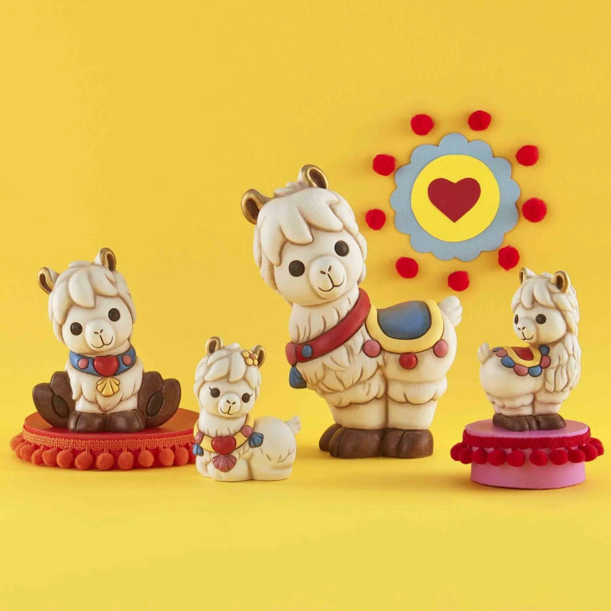 THUN Lama Juan festaiolo grande* Animali E Mini Animali|Figure