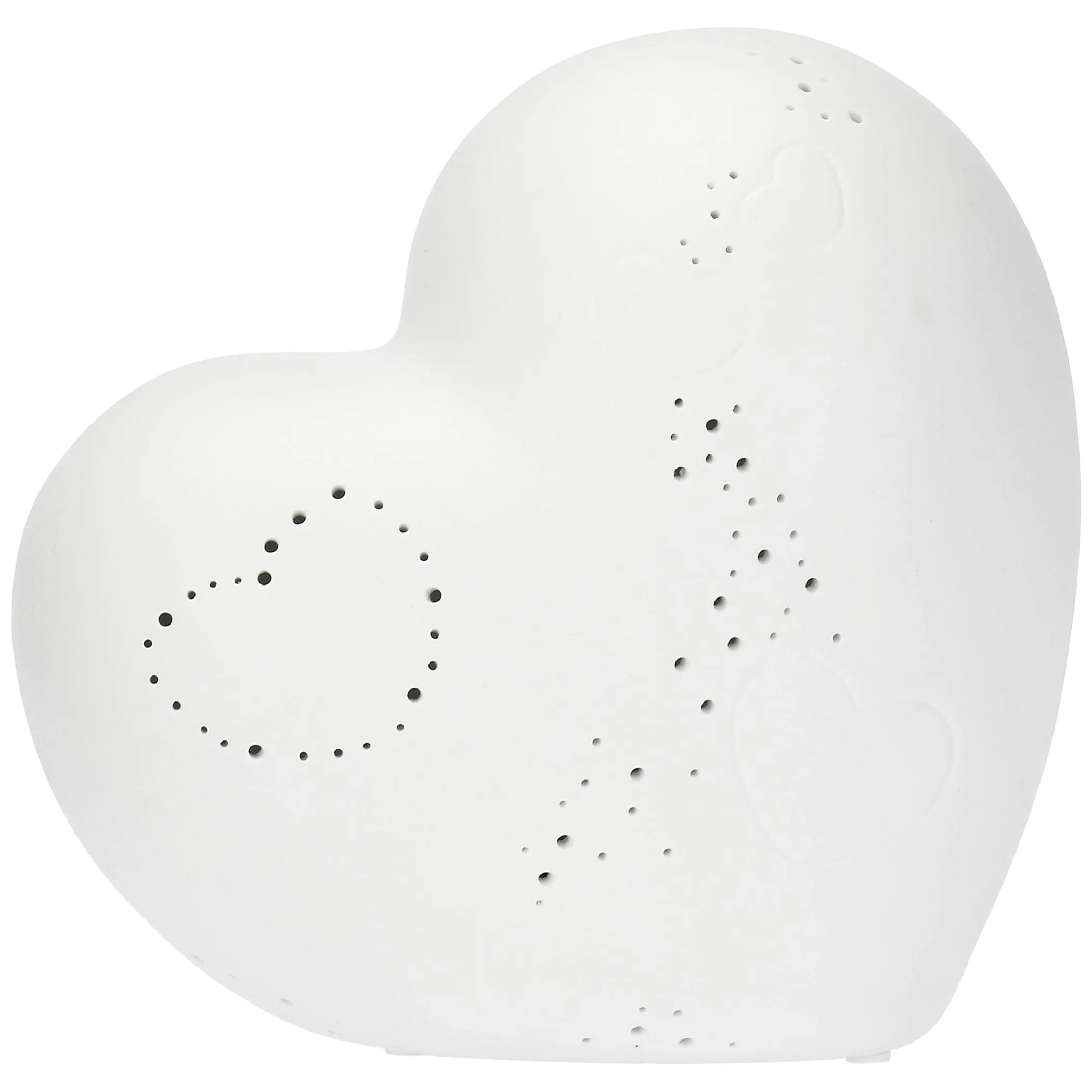 THUN Lampada a forma di cuore in ceramica* Lampade