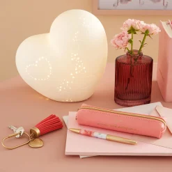 THUN Lampada a forma di cuore in ceramica* Lampade