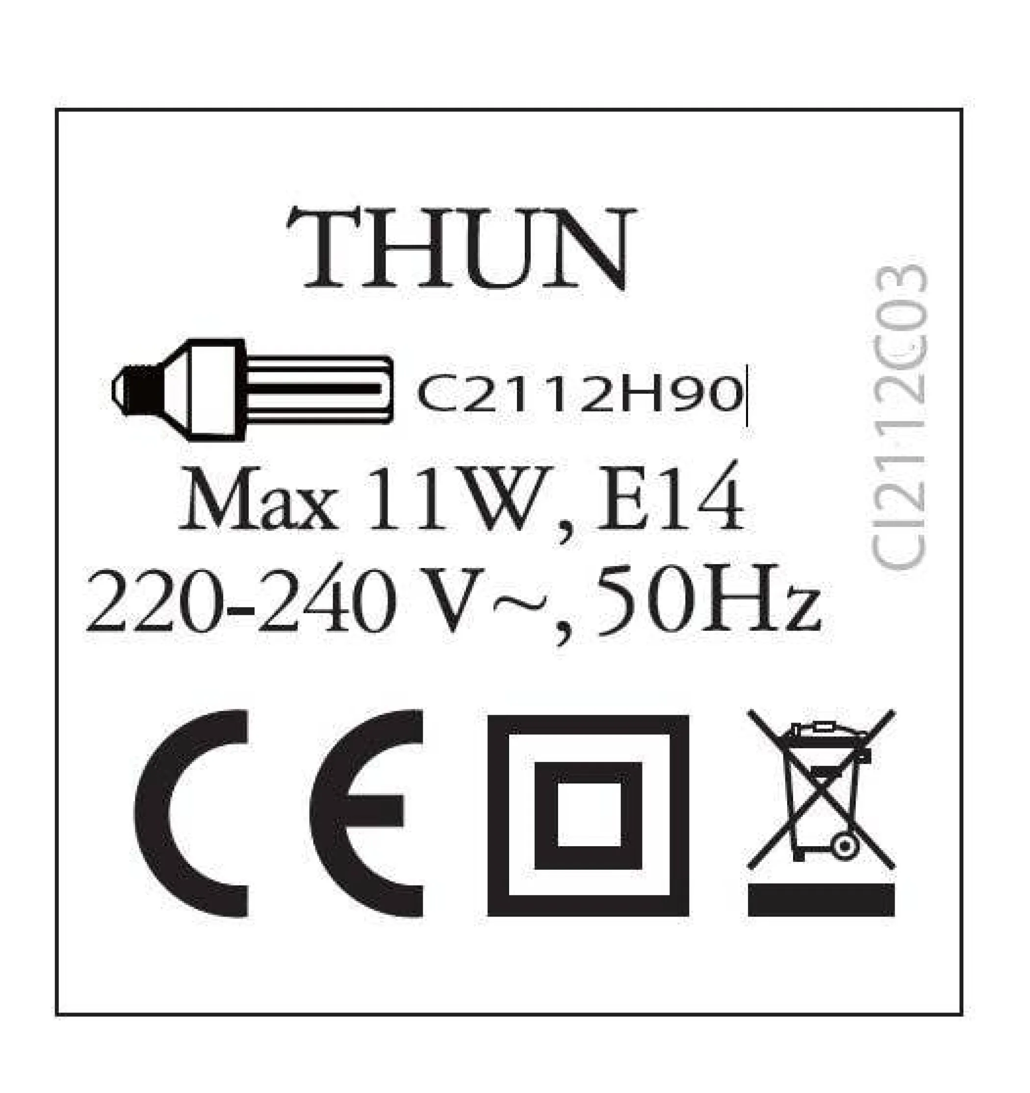 THUN Lampada da tavolo con coccinella portafortuna* Lampade