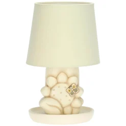 THUN Lampada in ceramica bianca con girasole* Elegance|Lampade