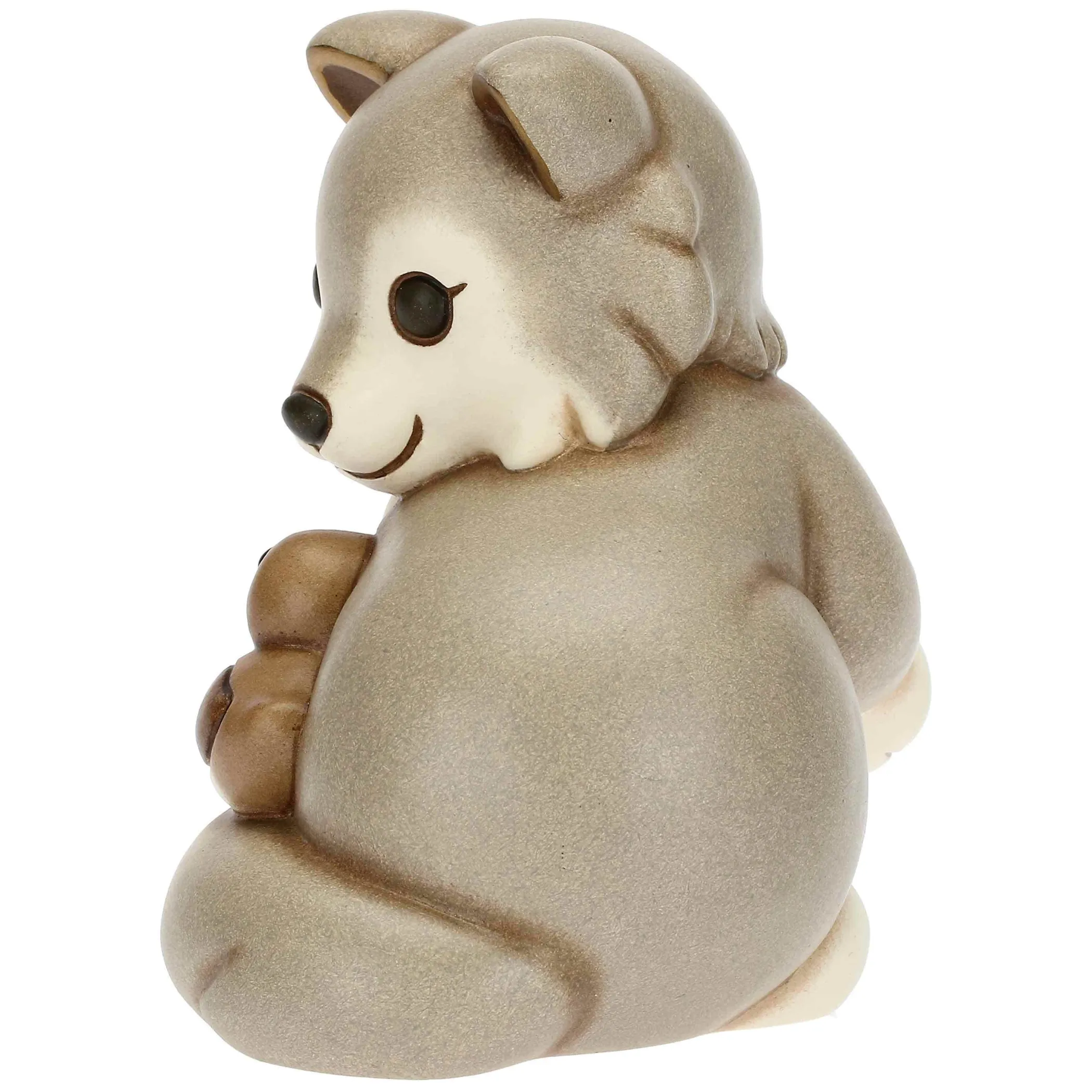 THUN Lupo Noah con pettirosso Regali d'inverno medio* Animali E Mini Animali|Figure