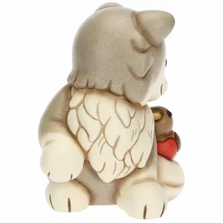 THUN Lupo Noah con pettirosso Regali d'inverno medio* Animali E Mini Animali|Figure