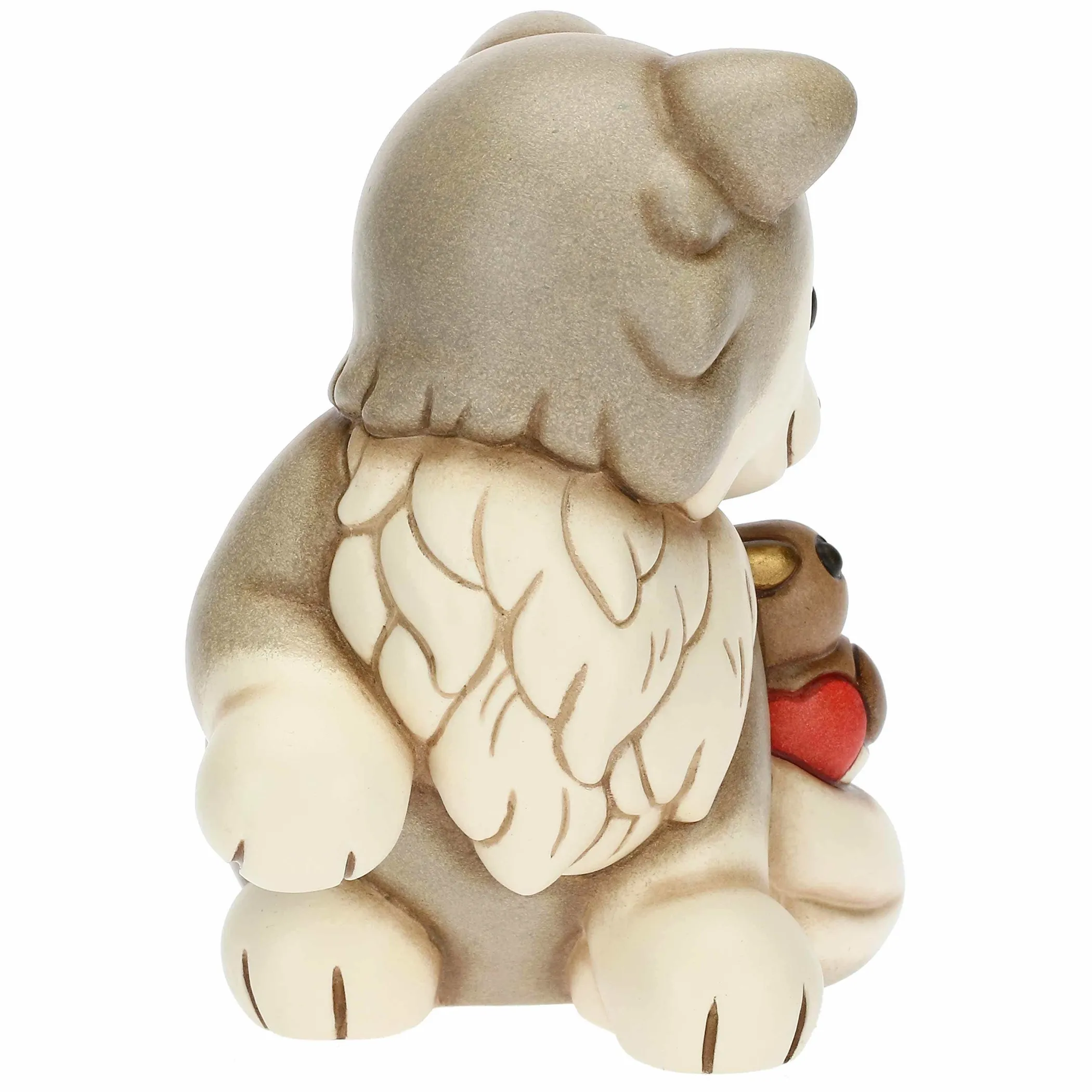 THUN Lupo Noah con pettirosso Regali d'inverno medio* Animali E Mini Animali|Figure