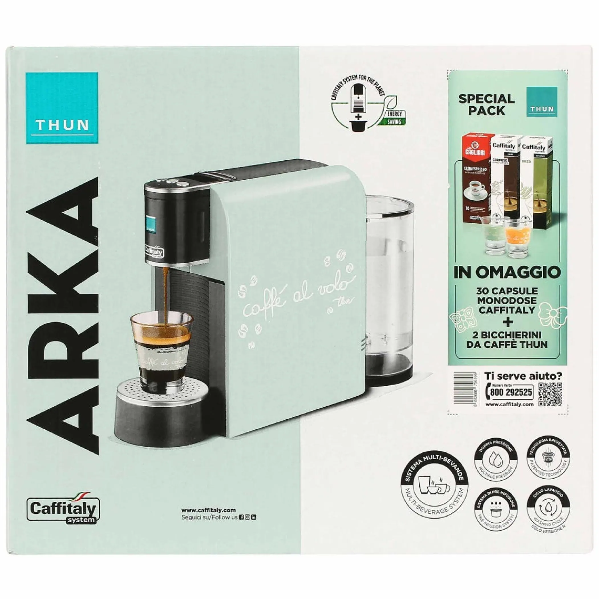 THUN Macchina da caffè -Caffitaly* Regali Per Chi Ama Cucinare|Teiere, Caffettiere