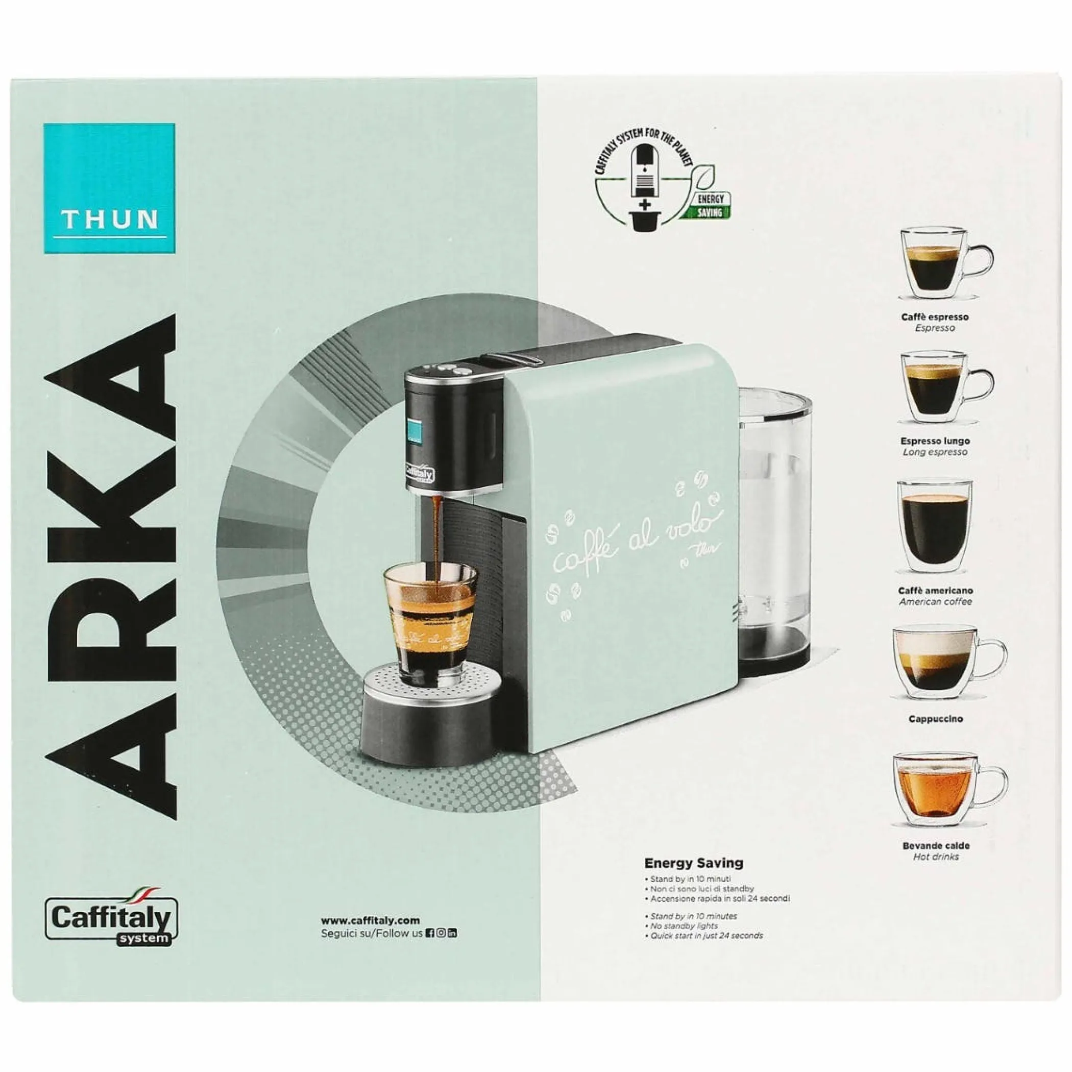 THUN Macchina da caffè -Caffitaly* Regali Per Chi Ama Cucinare|Teiere, Caffettiere