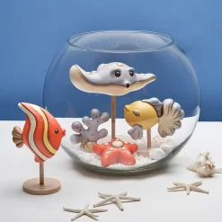 THUN Manta in ceramica con piedistallo, grande* Animali E Mini Animali|Figure