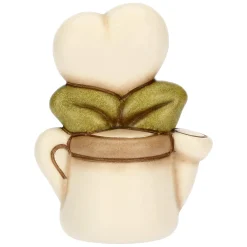 THUN Mini annaffiatoio in ceramica con cuore* Bomboniere Cresima|Bomboniere Comunione