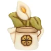 THUN Mini annaffiatoio in ceramica con calla* Bomboniere Cresima|Bomboniere Comunione