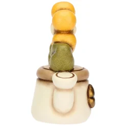 THUN Mini annaffiatoio in ceramica con margherita* Bomboniere Cresima|Bomboniere Comunione