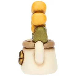 THUN Mini annaffiatoio in ceramica con margherita* Bomboniere Cresima|Bomboniere Comunione