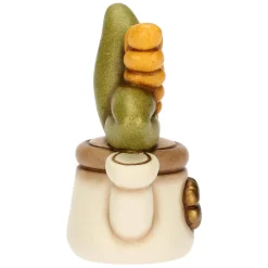 THUN Mini annaffiatoio in ceramica con spiga* Bomboniere Cresima|Bomboniere Comunione