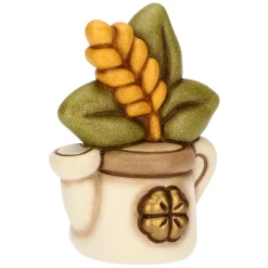 THUN Mini annaffiatoio in ceramica con spiga* Bomboniere Cresima|Bomboniere Comunione