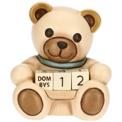 THUN Mini calendario Teddy lui in ceramica* Teddy|Bomboniere Cresima