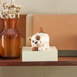 THUN Mini cane Claire in ceramica* Bomboniere Comunione|Bomboniere Nascita