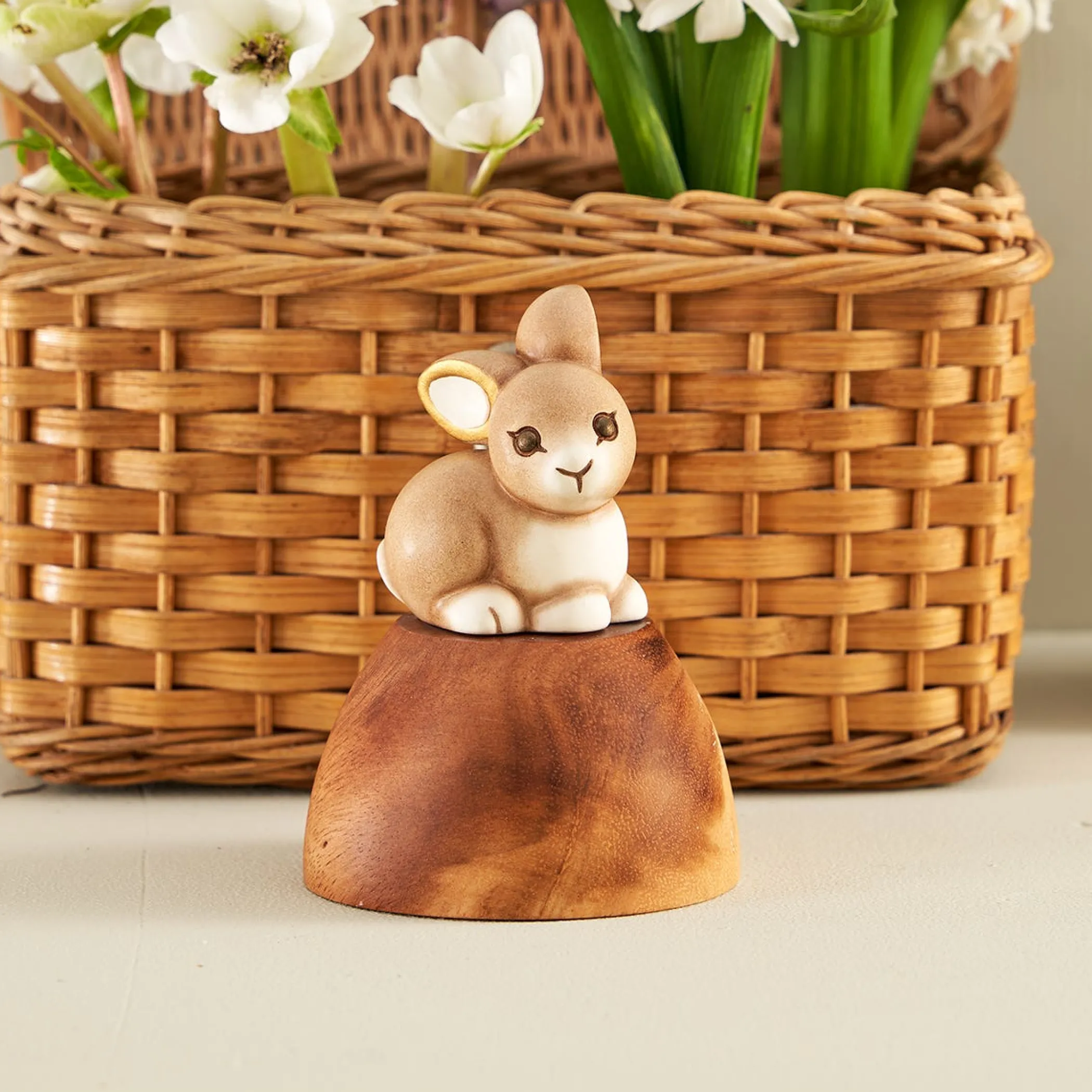 THUN Mini coniglio Roger in ceramica* Bomboniere Comunione|Bomboniere Nascita