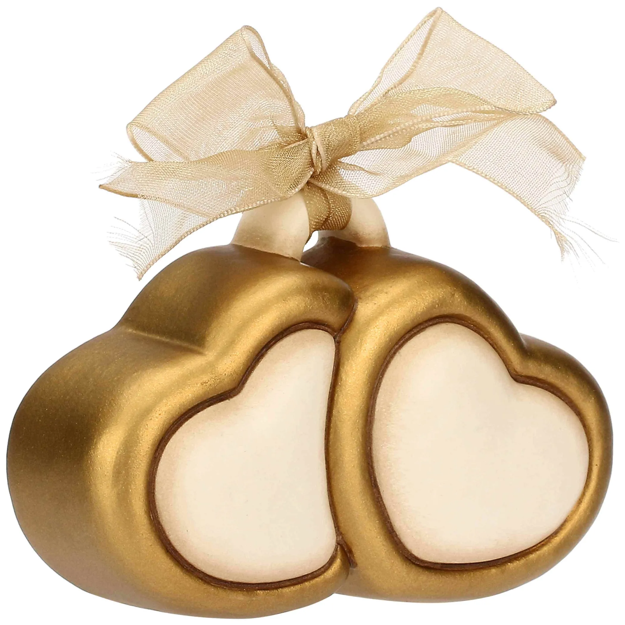 THUN Mini formella in ceramica coppia di cuori* Bomboniere Anniversario|Bomboniere Matrimonio