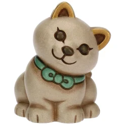 THUN Mini gatto Momi in ceramica* Bomboniere Comunione|Bomboniere Nascita
