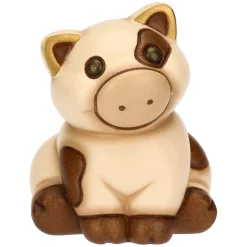 THUN Mini maialino Lino in ceramica* Bomboniere Comunione|Bomboniere Nascita