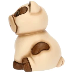 THUN Mini maialino Lino in ceramica* Bomboniere Comunione|Bomboniere Nascita
