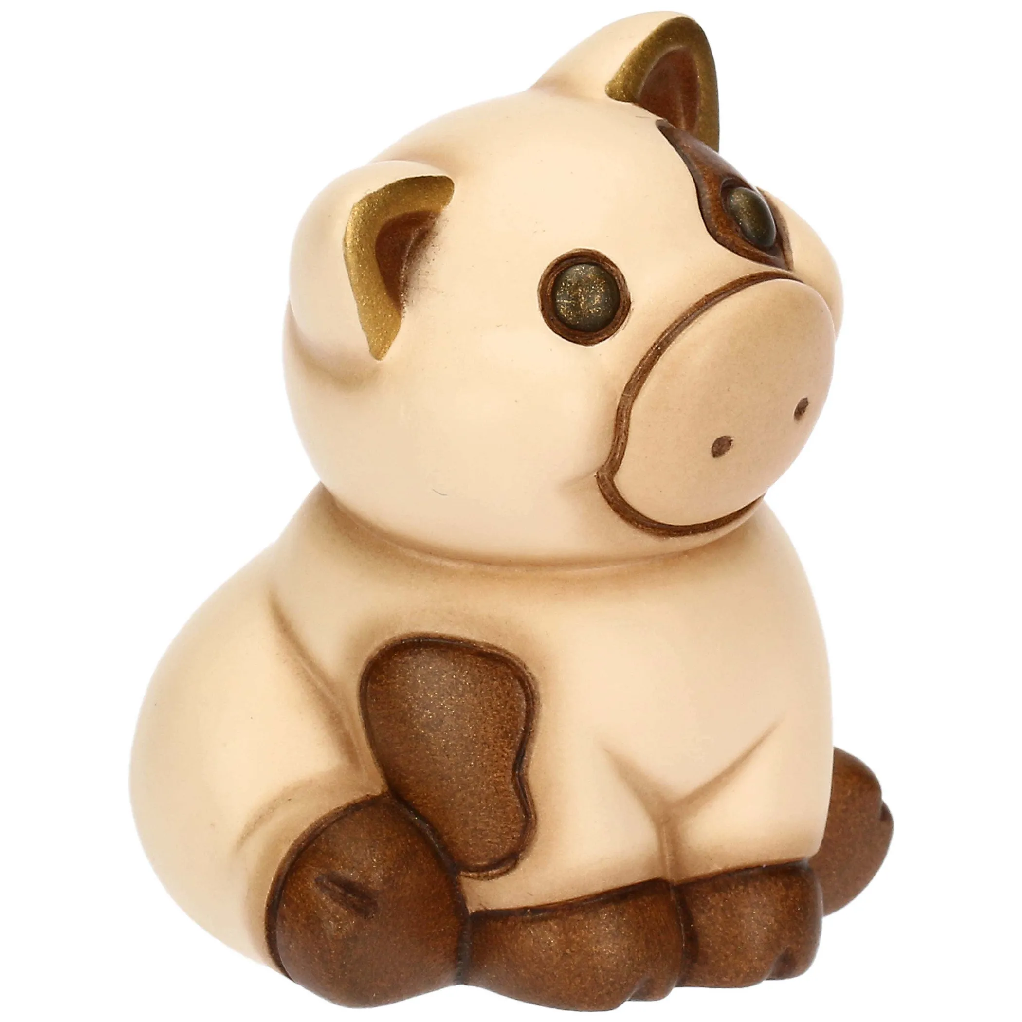 THUN Mini maialino Lino in ceramica* Bomboniere Comunione|Bomboniere Nascita