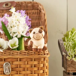 THUN Mini maialino Lino in ceramica* Bomboniere Comunione|Bomboniere Nascita