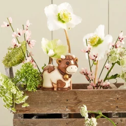 THUN Mini mucca Carolina in ceramica* Animali E Mini Animali|Bomboniere Nascita