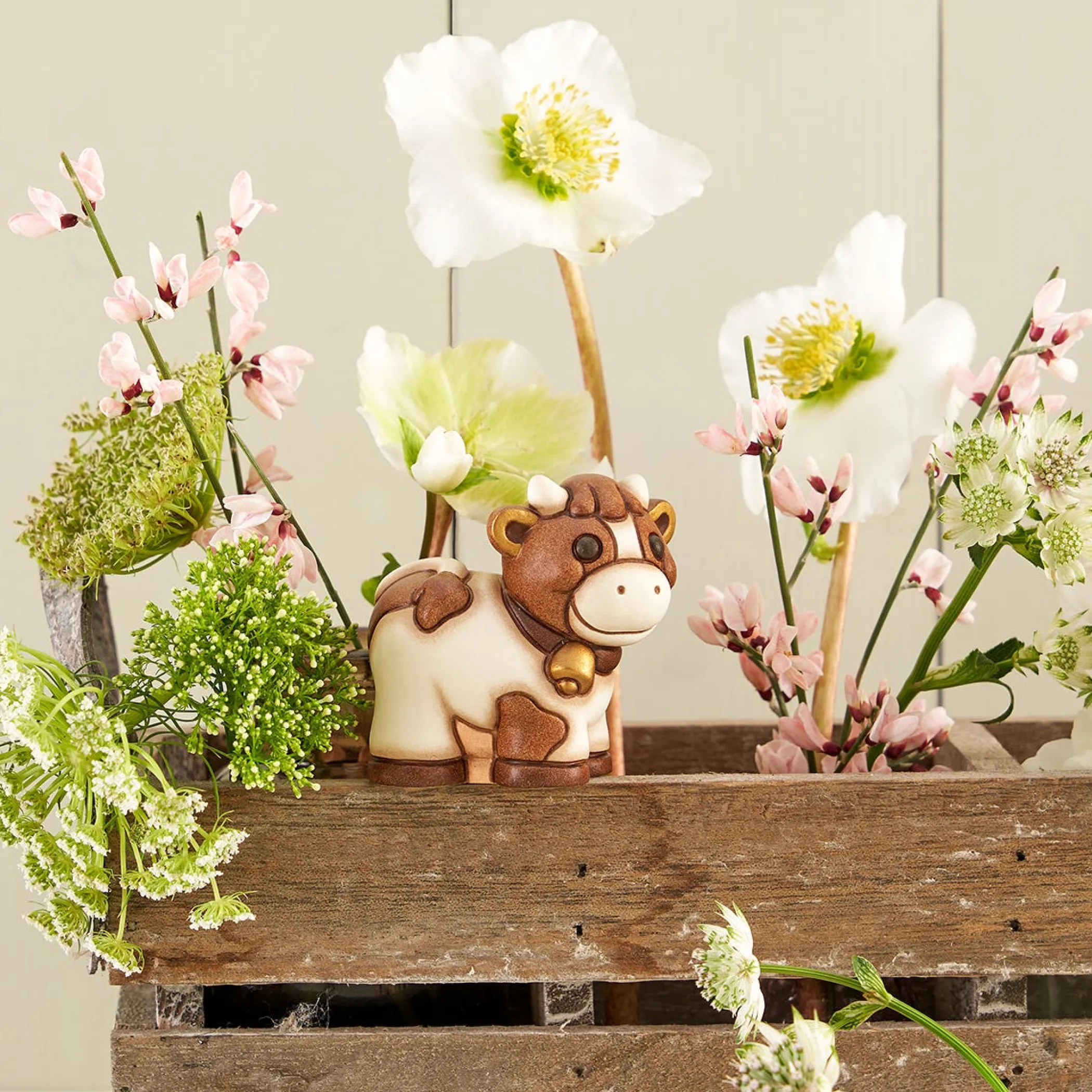 THUN Mini mucca Carolina in ceramica* Animali E Mini Animali|Bomboniere Nascita