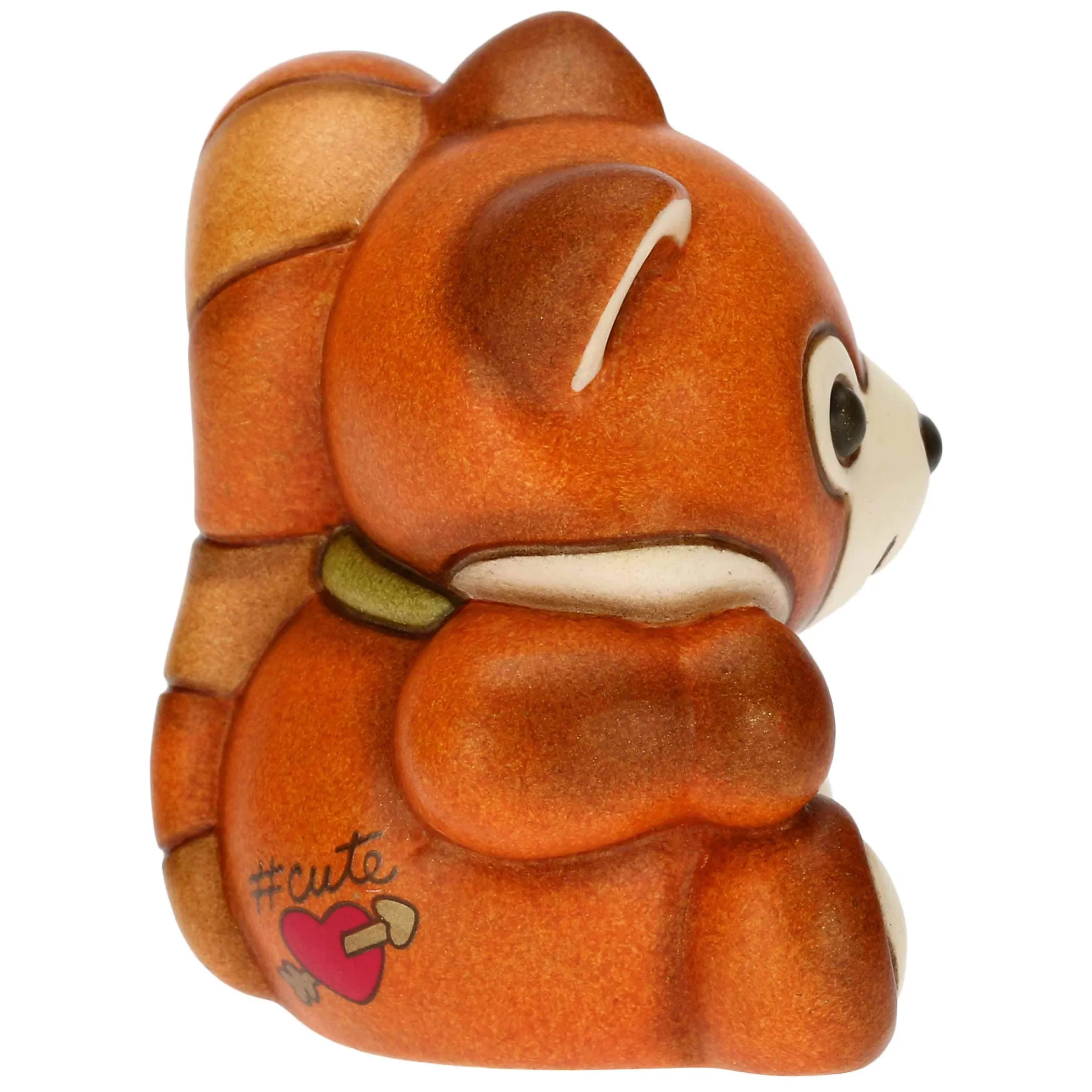 THUN Mini panda rosso Otto Dreamer con quadrifoglio porta fortuna* Animali E Mini Animali|Figure