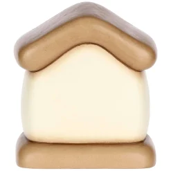 THUN Mini presepe con capanna e Sacra Famiglia in ceramica* Presepe