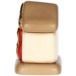 THUN Mini presepe con capanna e Sacra Famiglia in ceramica* Presepe