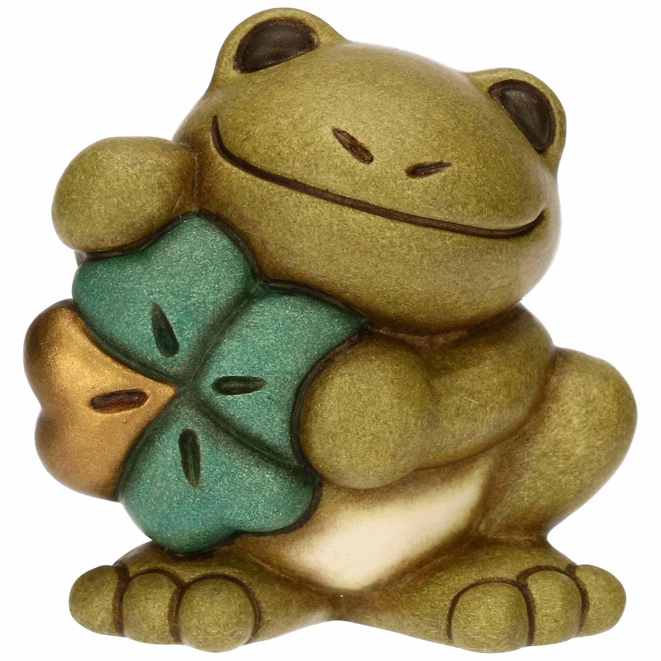 THUN Mini rana Franky portafortuna in ceramica* Animali E Mini Animali|Bomboniere Comunione