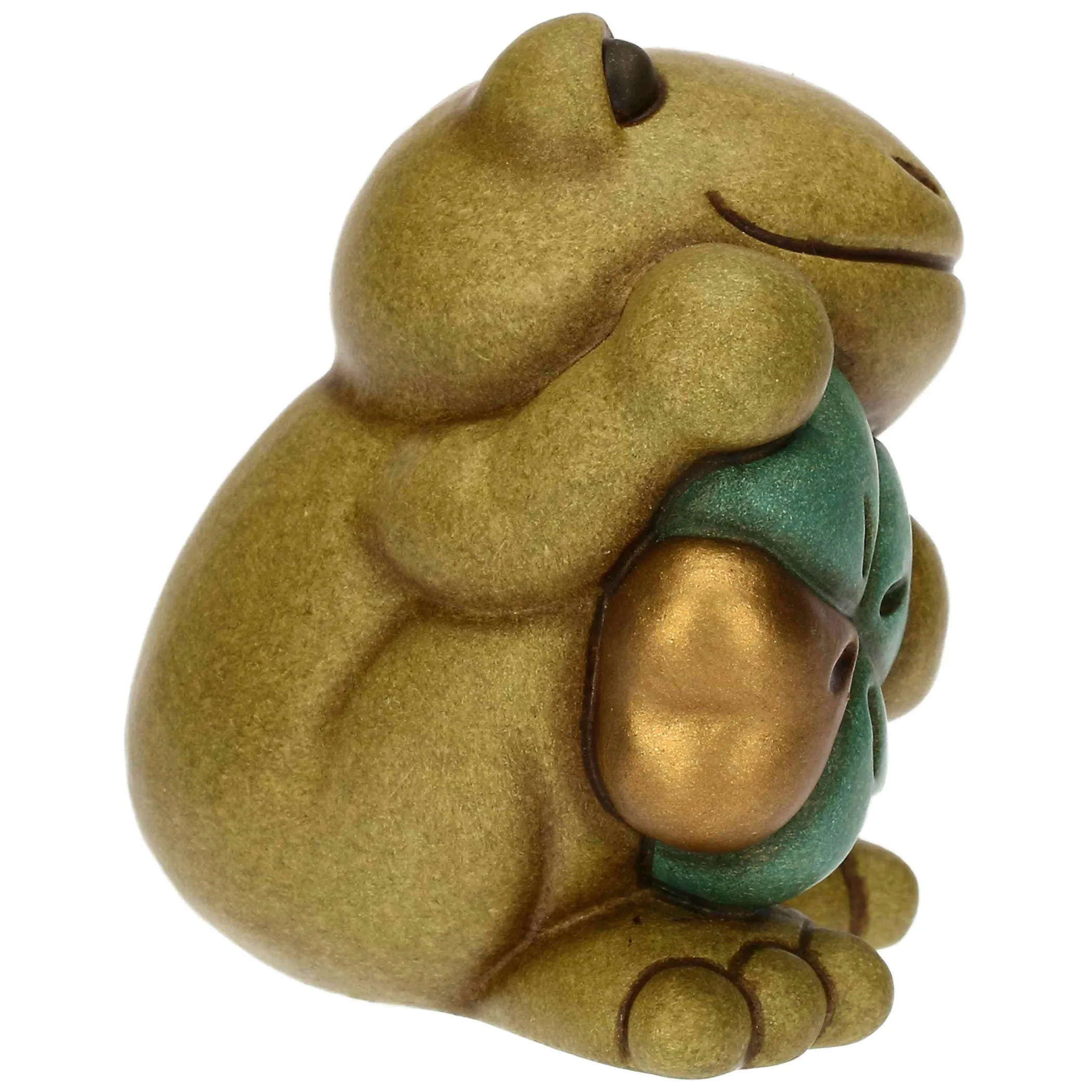 THUN Mini rana Franky portafortuna in ceramica* Animali E Mini Animali|Bomboniere Comunione