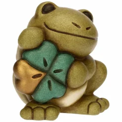 THUN Mini rana Franky portafortuna in ceramica* Animali E Mini Animali|Bomboniere Comunione