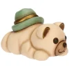 THUN Mini Teddy in ceramica con cappello lui* Teddy|Bomboniere Cresima