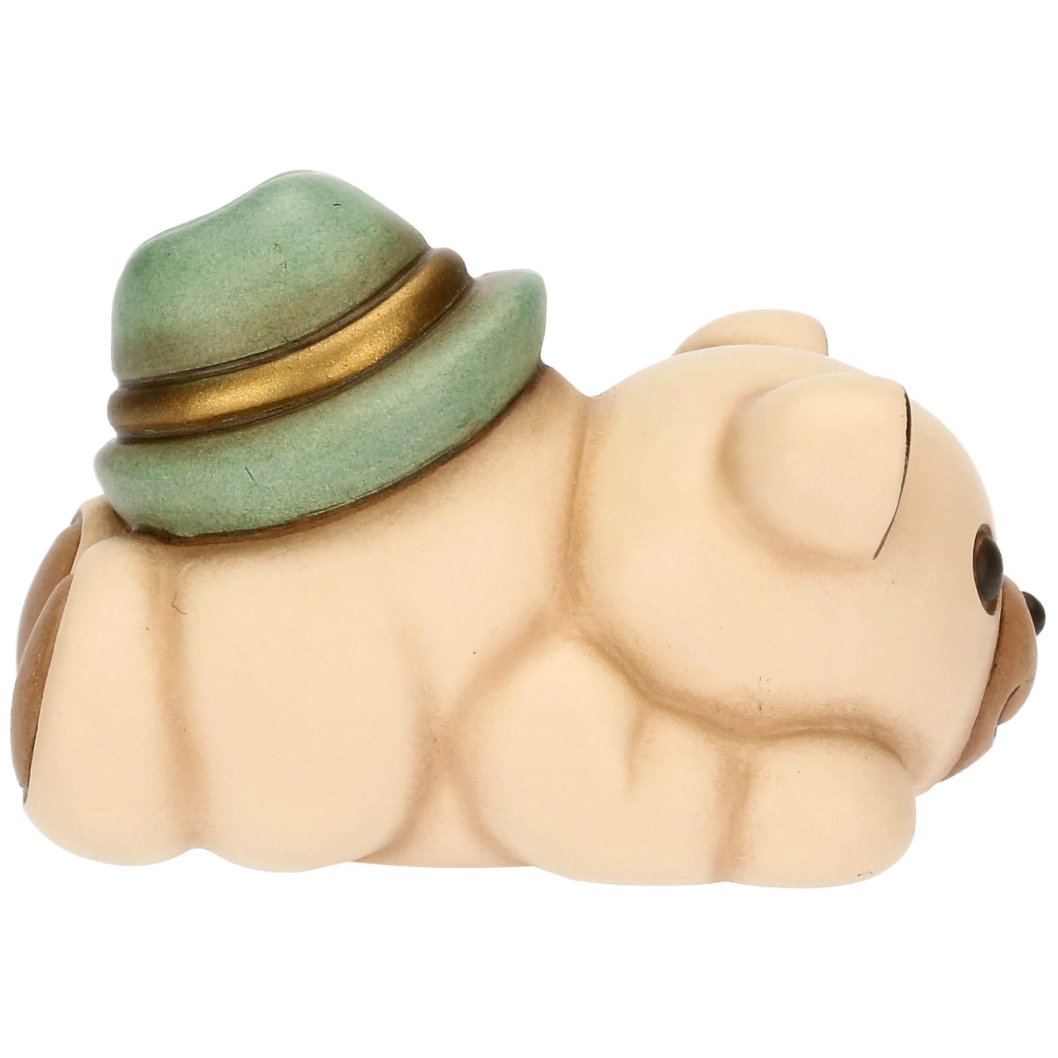 THUN Mini Teddy in ceramica con cappello lui* Teddy|Bomboniere Cresima