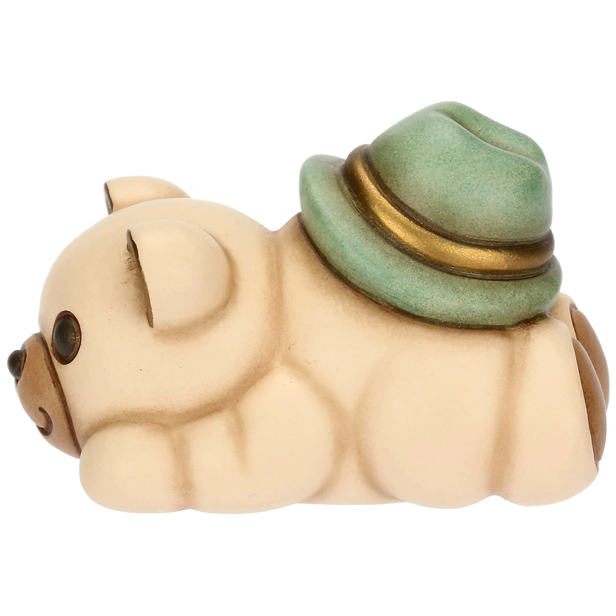 THUN Mini Teddy in ceramica con cappello lui* Teddy|Bomboniere Cresima