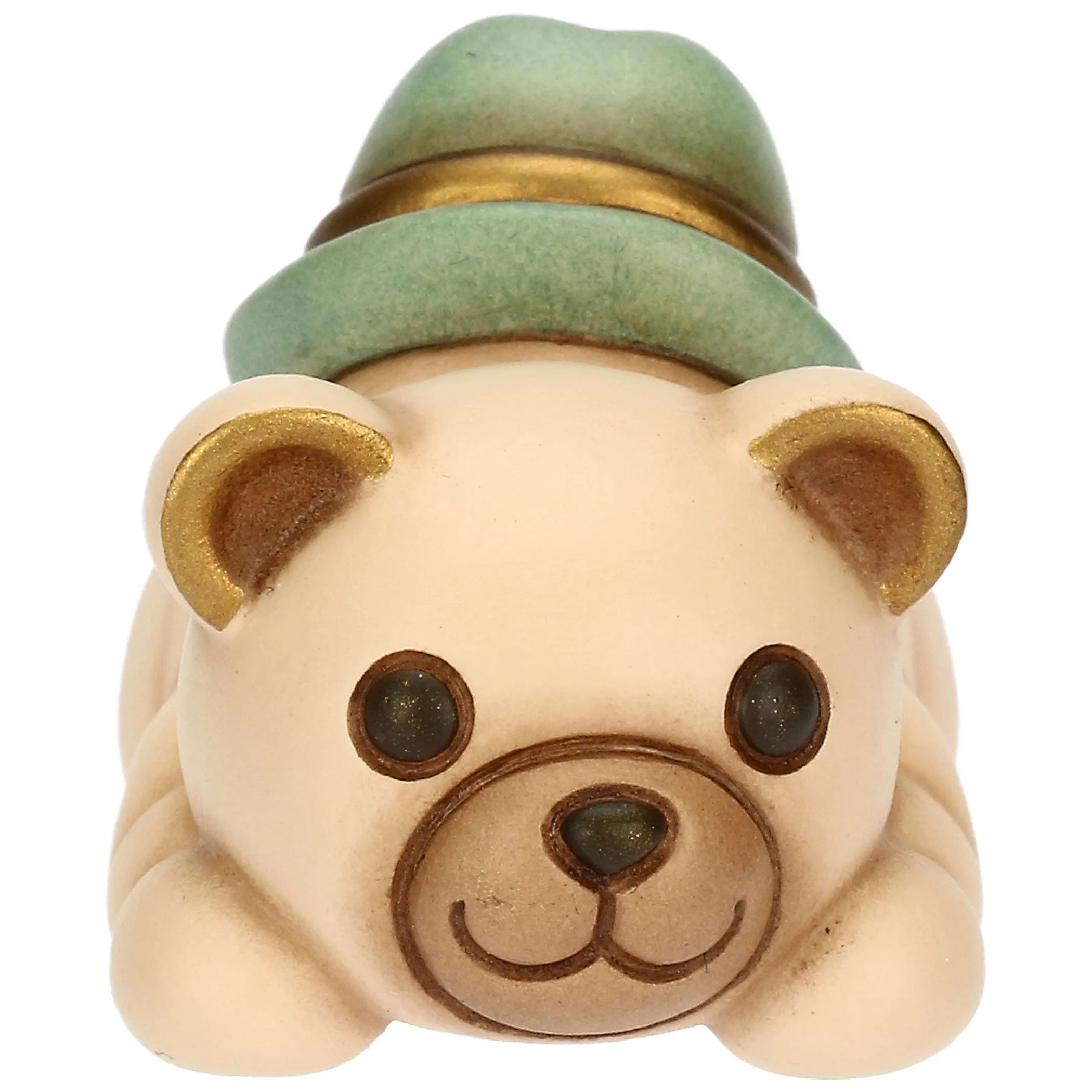 THUN Mini Teddy in ceramica con cappello lui* Teddy|Bomboniere Cresima