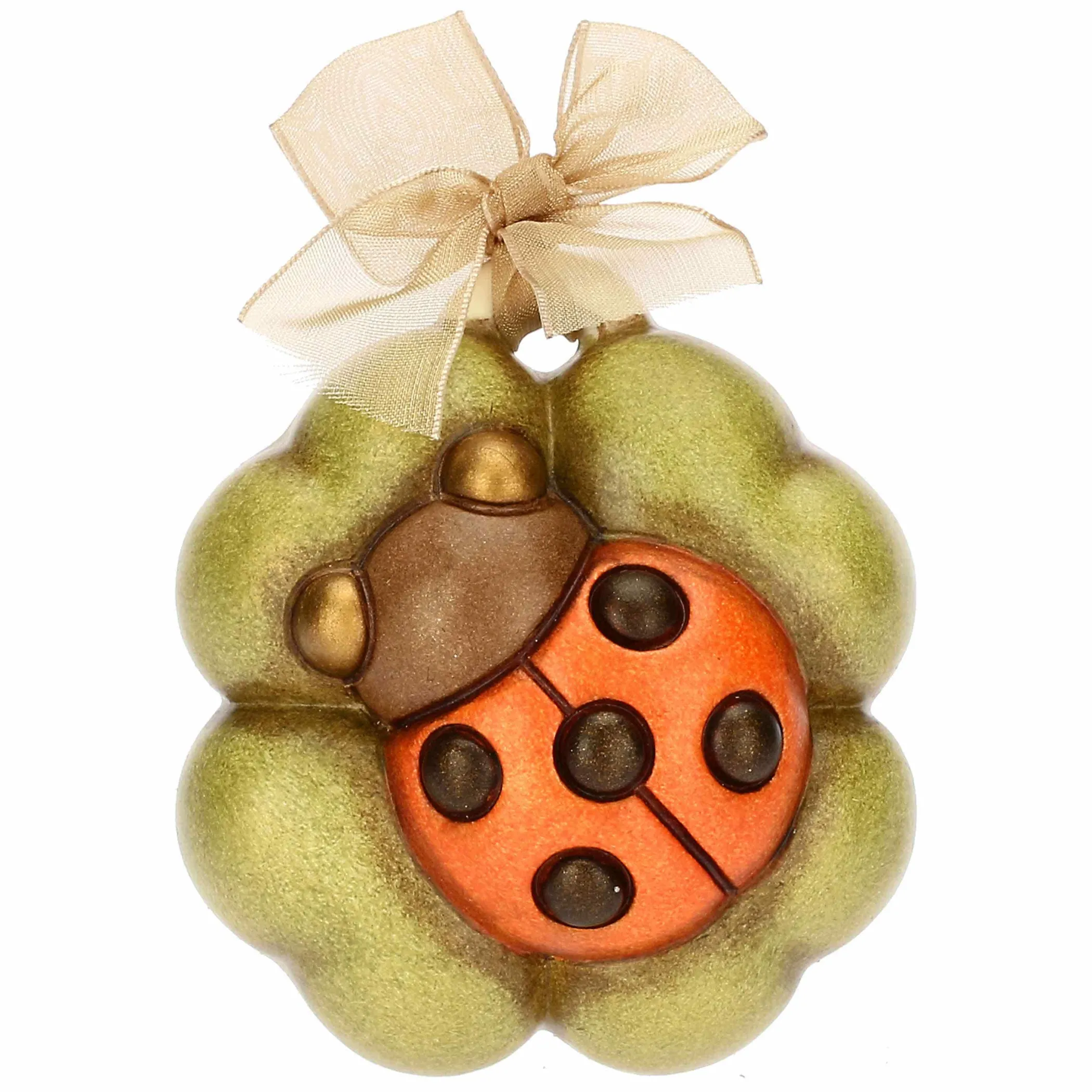 THUN Miniformella Coccinella su Quadrifoglio* Bomboniere Laurea|Formelle