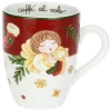 THUN Mug con decori in porcellana Sorprese di Natale* Mug Tazze E Tisaniere|Accessori Natalizi Per La Tavola