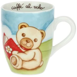 THUN Mug con Teddy in porcellana* Mug Tazze E Tisaniere