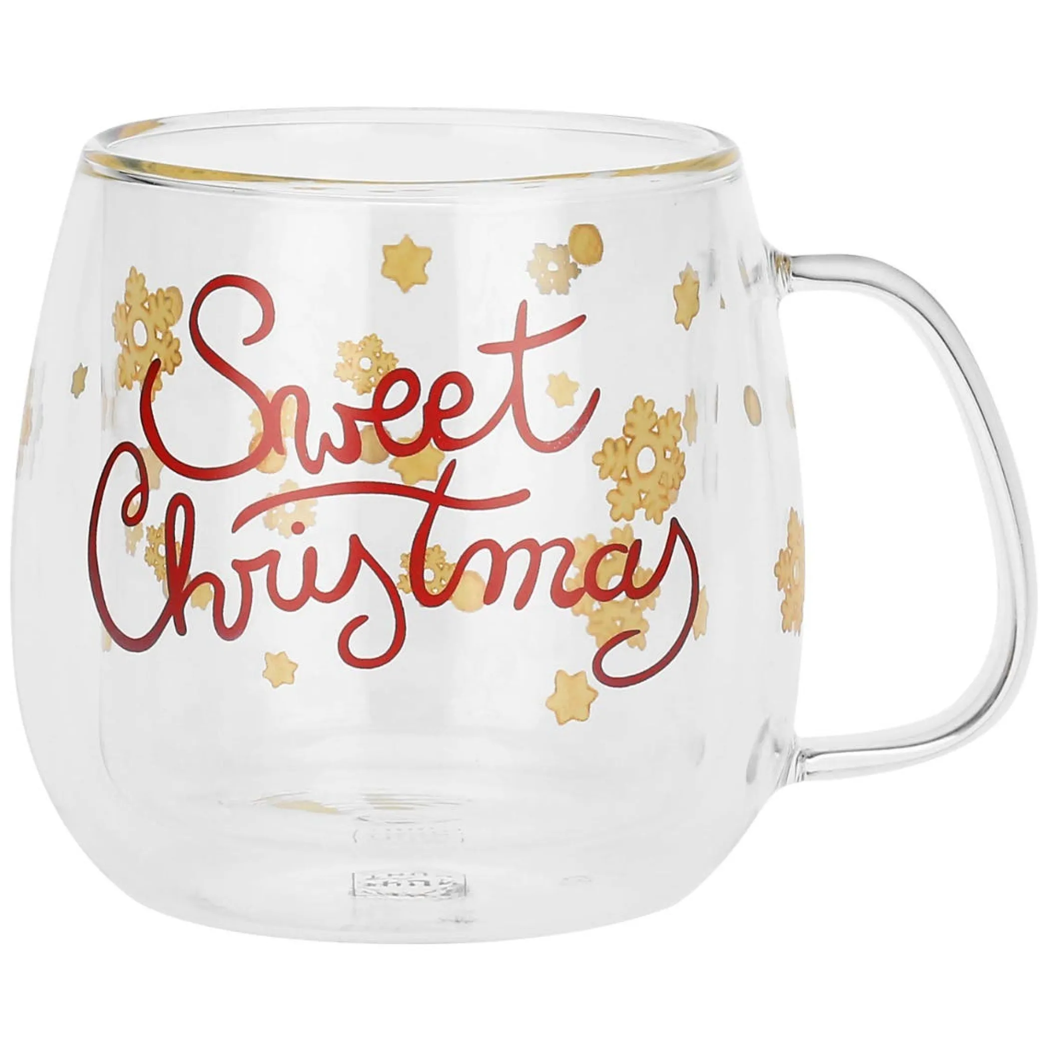 THUN Mug in vetro doppio strato Sweet Christmas* Accessori Natalizi Per La Tavola|Mug Tazze E Tisaniere
