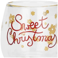 THUN Mug in vetro doppio strato Sweet Christmas* Accessori Natalizi Per La Tavola|Mug Tazze E Tisaniere