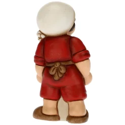 THUN Mugnaio con carriola Presepe Classico rosso* Presepe
