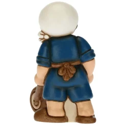 THUN Mugnaio con carriola Presepe Classico blu* Presepe
