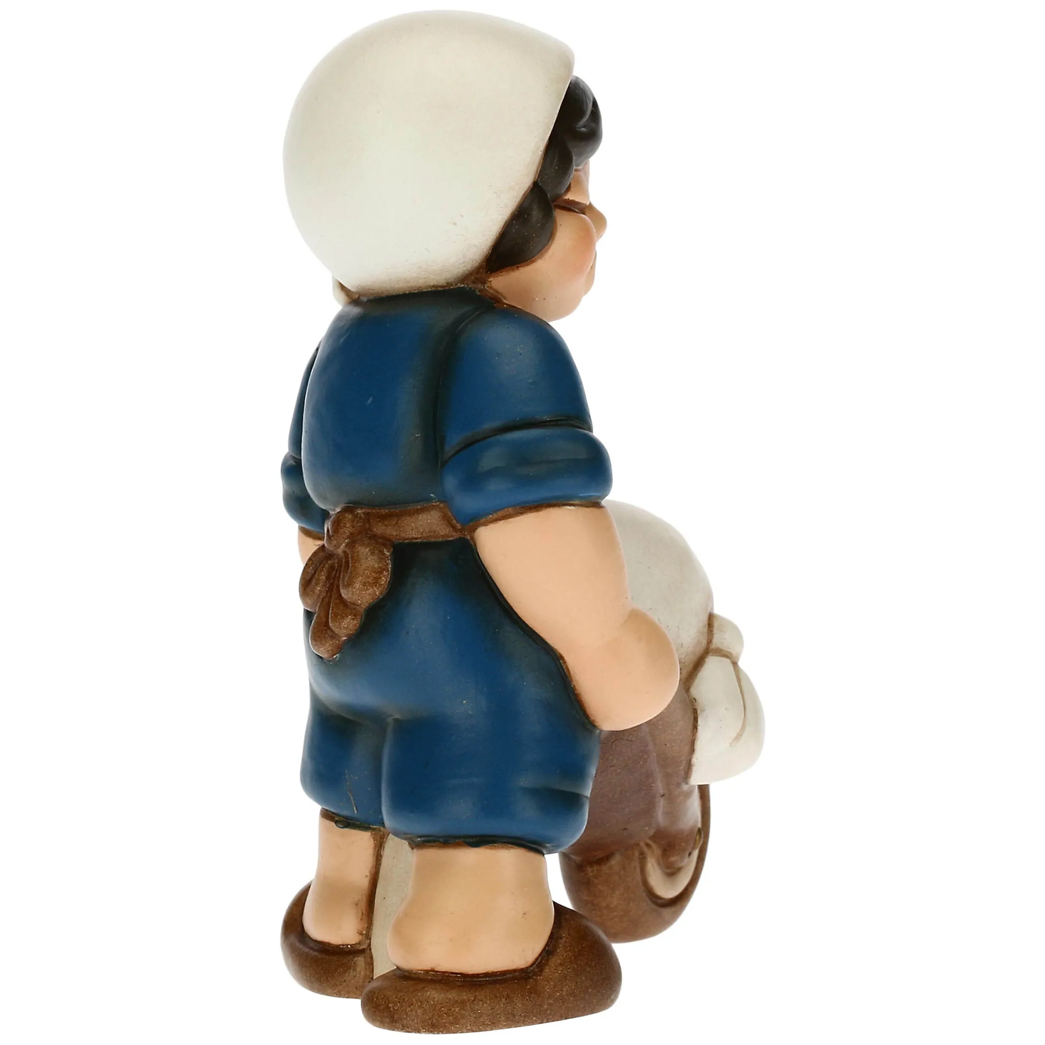 THUN Mugnaio con carriola Presepe Classico blu* Presepe