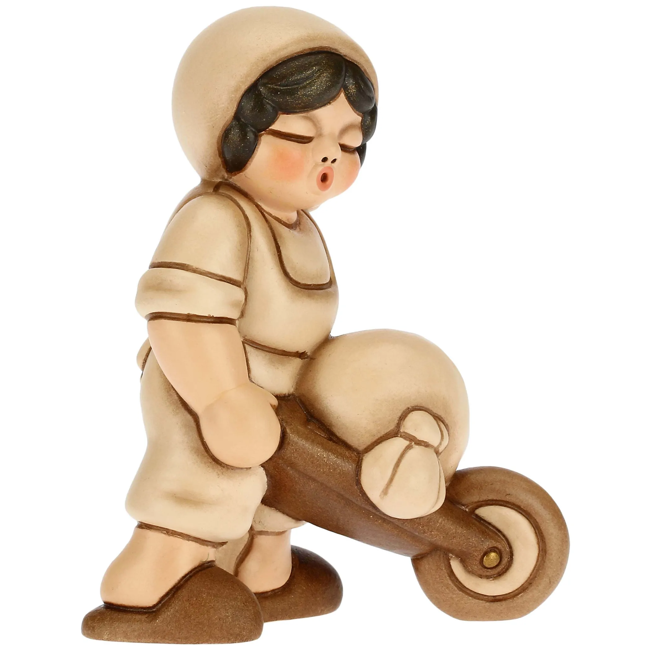 THUN Mugnaio con carriola Presepe Classico beige* Presepe