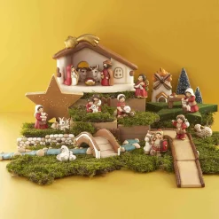 THUN Mugnaio con carriola Presepe Classico beige* Presepe