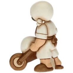 THUN Mugnaio con carriola Presepe Classico bianco* Presepe