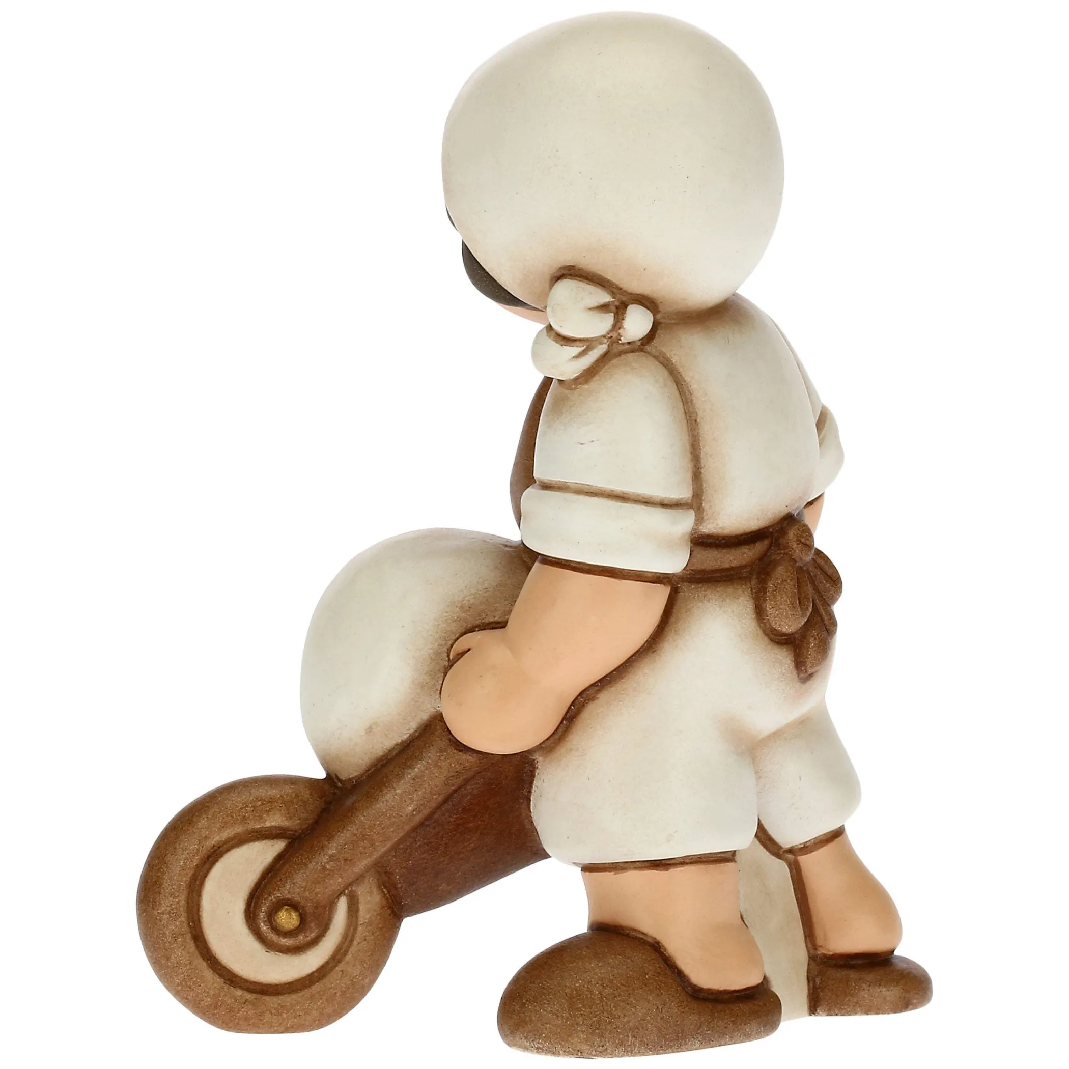 THUN Mugnaio con carriola Presepe Classico bianco* Presepe